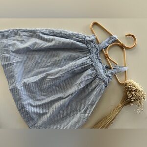 •sold•Baby Gap Pinstripe Summer Strappy Dress